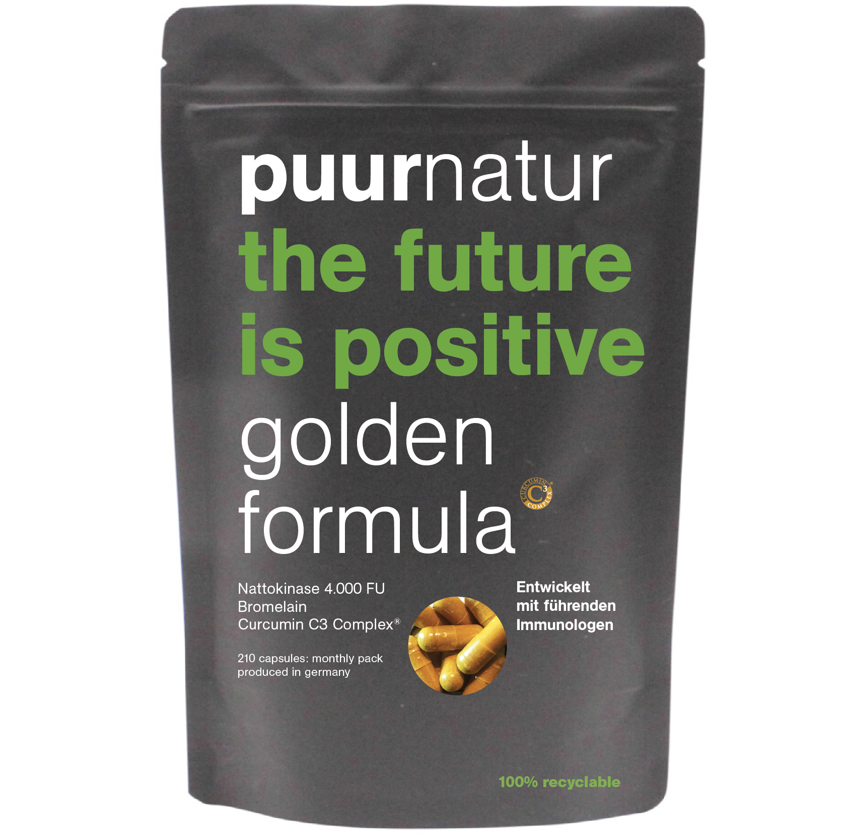 the future is positive // golden formula